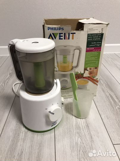 Пароварка блендер philips avent