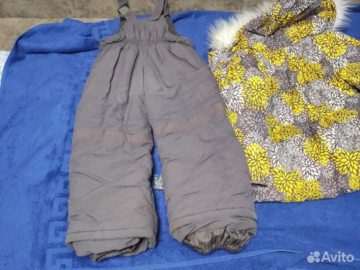 Зимний костюм для девочки 104