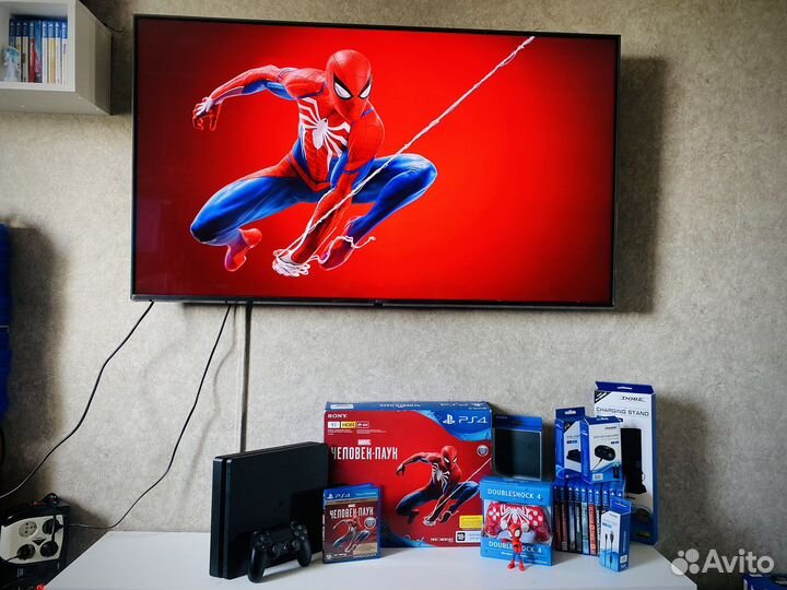 Ps4 slim pro I Sony Playstation 4 Человек-Паук