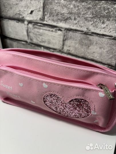 Пенал школьный для девочки