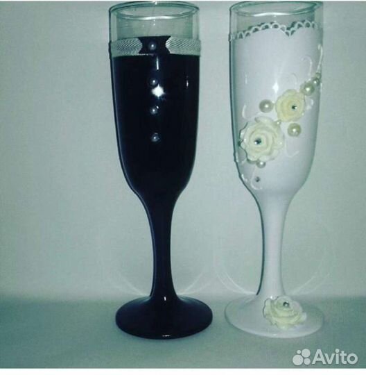 Свадебные фужеры