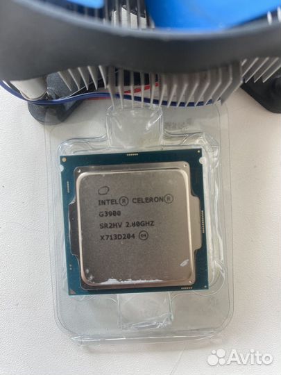Процессор intel celeron g3900