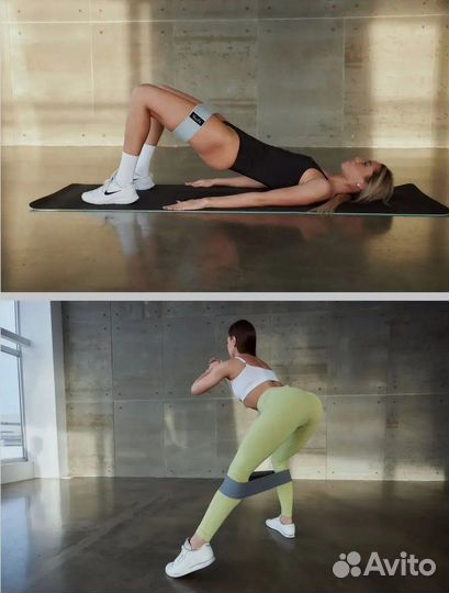 Эспандеры тканевые. Разнообразие цветов