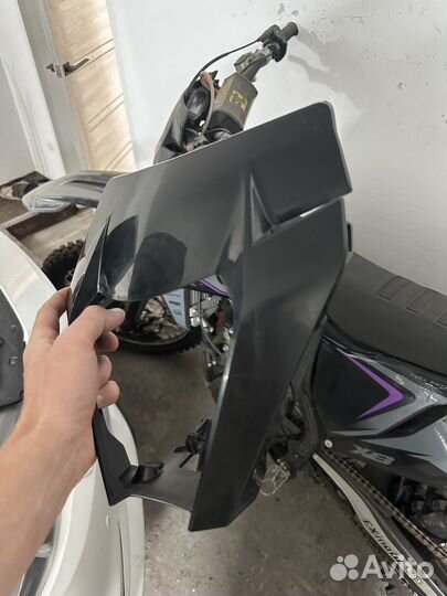 Щиток фары эндуро