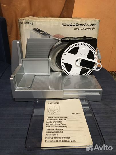 Siemens MS 6000 - Слайсер для нарезки, Ломтерезка