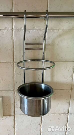 Полки для кухни на рейлинг