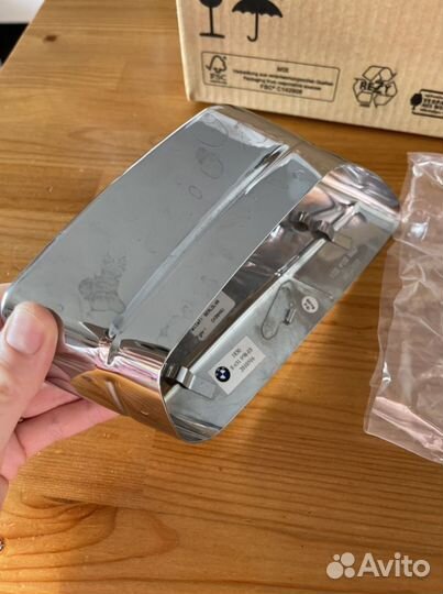 Две насадки на выхлопные трубы BMW GT 6 серия 2021