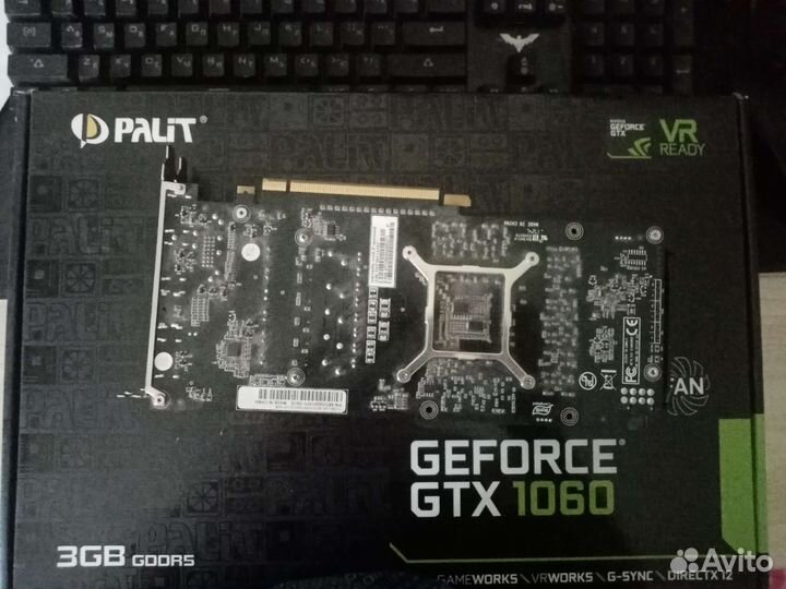Видеокарта gtx 1060 3gb