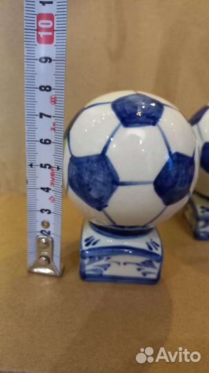 Мяч футбольный Гжель авторская новая