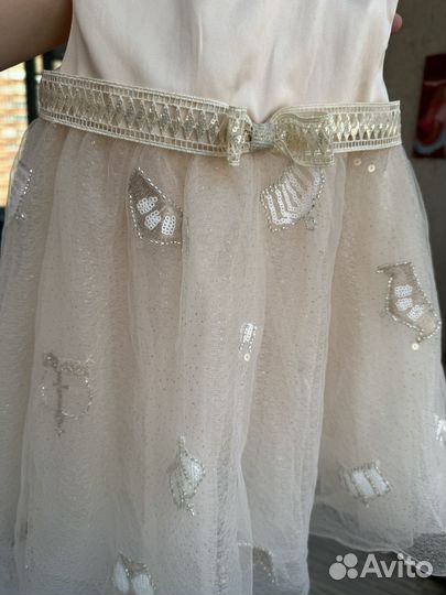 Платье нарядное 80