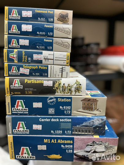 Сборные модели italeri