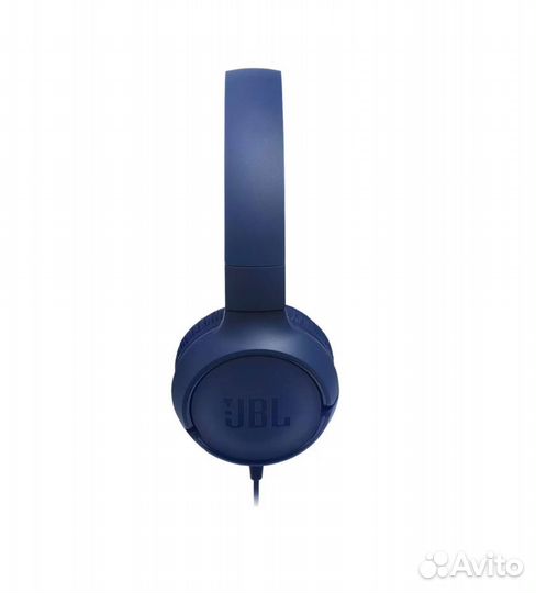 Наушники проводные JBL Tune 500, синий