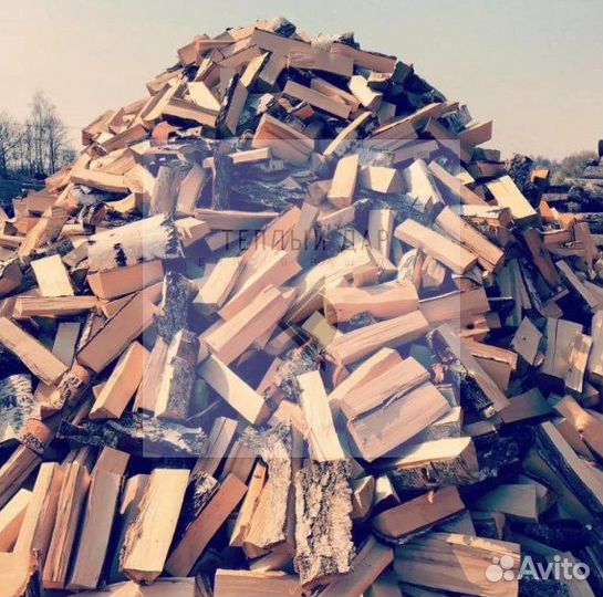 Дрова колотые