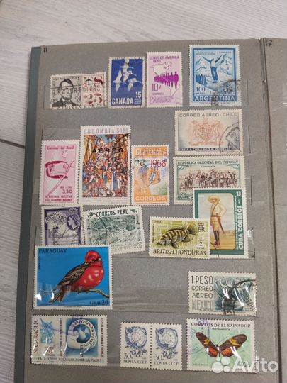 Коллекция почтовых марок СССР иностранные