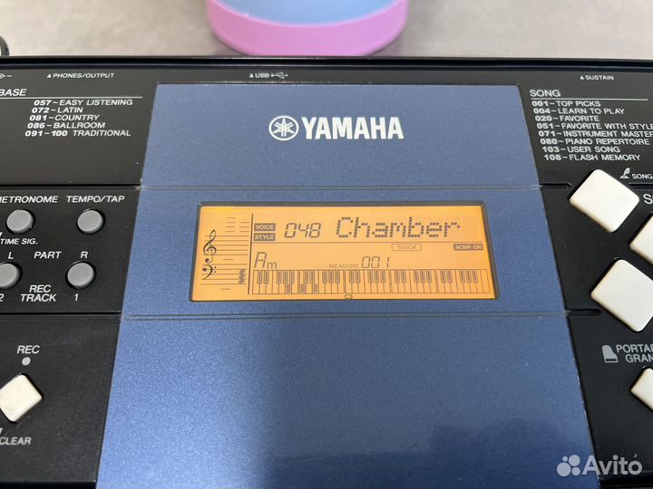 Синтезатор Yamaha psr e333
