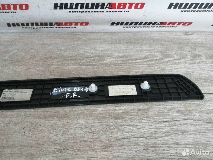 Накладка порога правая Honda Civic 8 хэтчбек 1.8