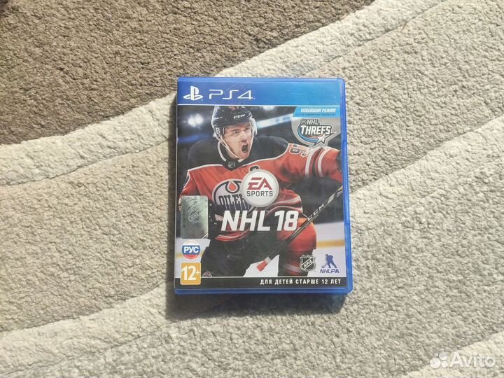 Игра на ps4 NHL 18