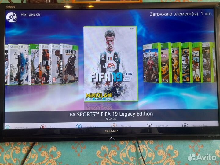 Игровая приставка Xbox 360 Fat 250GB Прошитая