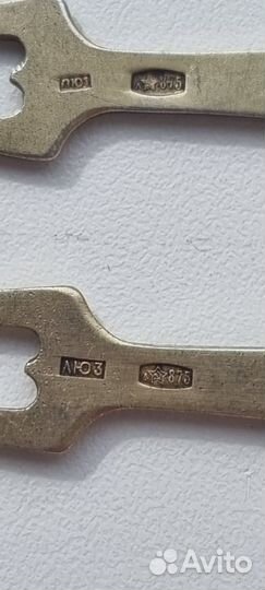 Серебряная ложечка для соли вилки для лимона СССР