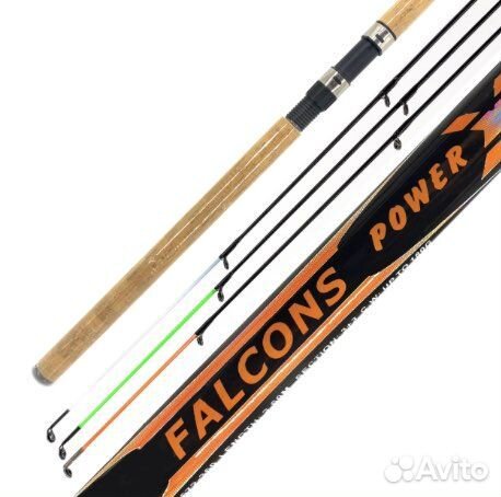 Фидерное удилище Kaida Falcons3,6/3,9м тест до180