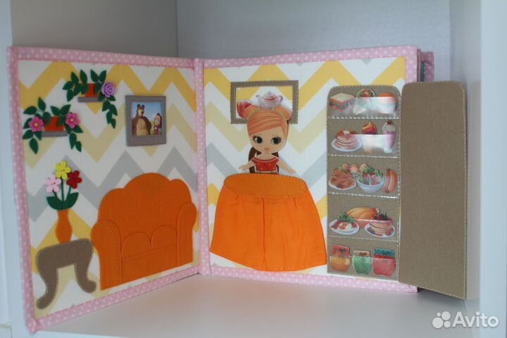 Книга из фетра