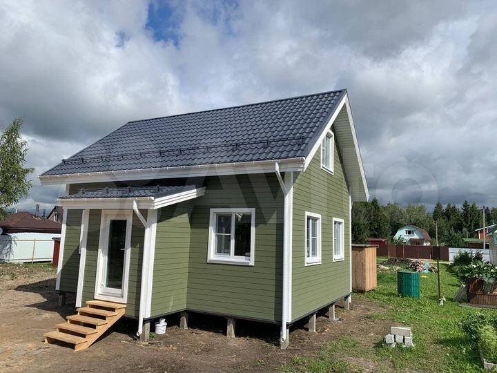 Дом 60 м² на участке 6 сот.