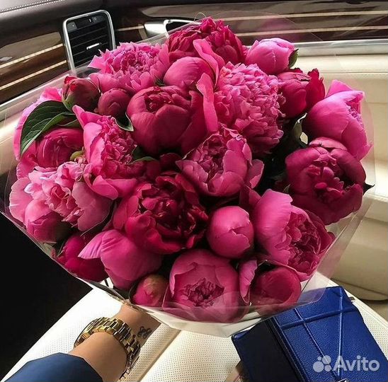 Пионы Букет пионов