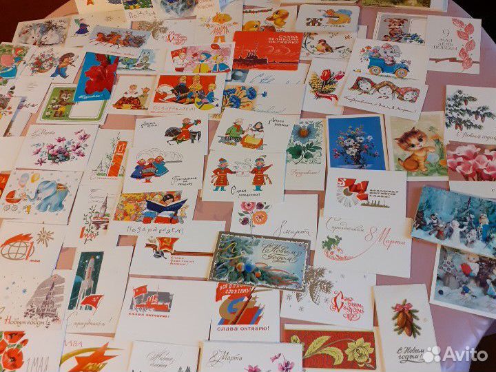 Комплекты открыток СССР