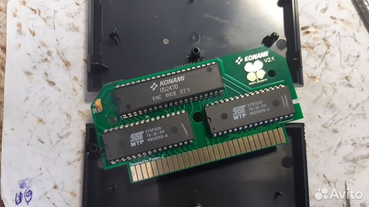 Картридж - Contra Japan Konami (Famicom)