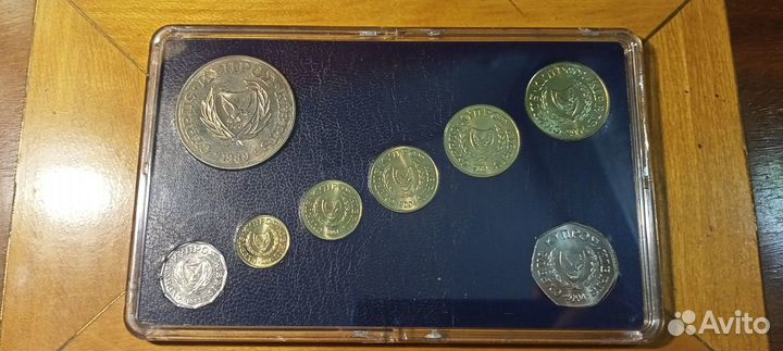 Монеты 1955-1956 г, 1 фунт 1989