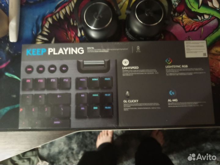 Игровые девайсы, полный комплект Logitech pro