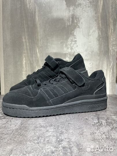 Adidas Awesome Black с мехом (45р)