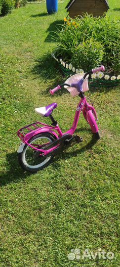 Велосипед детский scool nixe 16 розовый