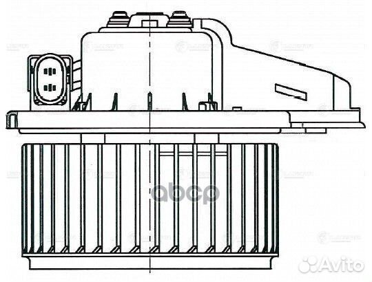 Вентилятор отопителя Audi A6 (C5) (97) LFh1850