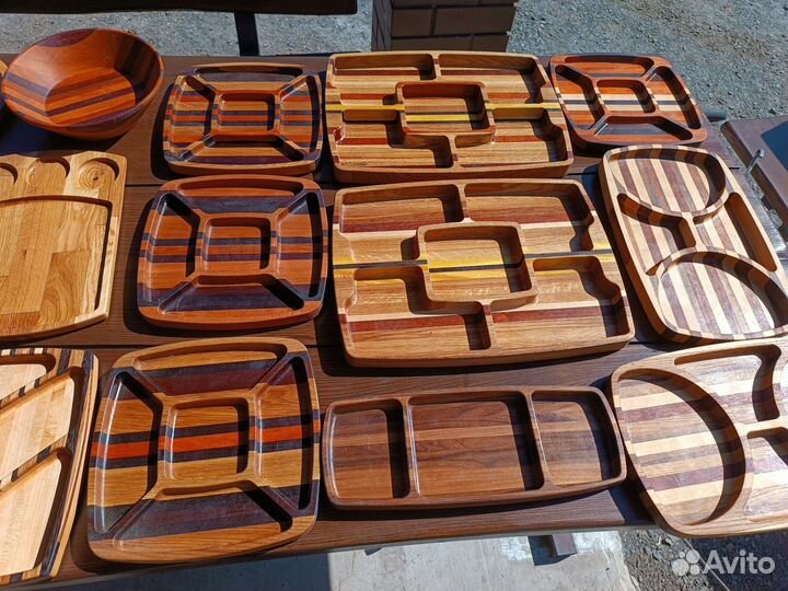 Менажница из дерева