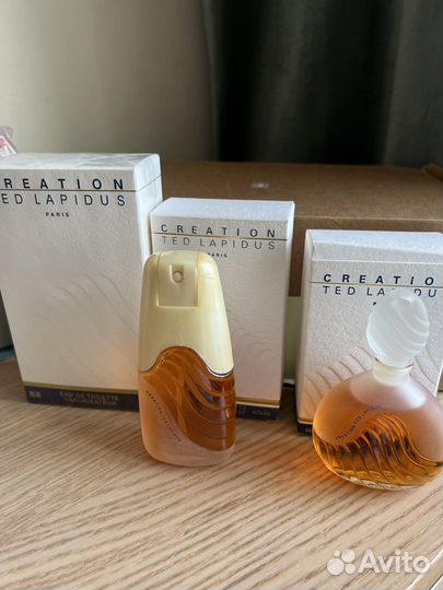 Духи винтаж Creation Ted Lapidus