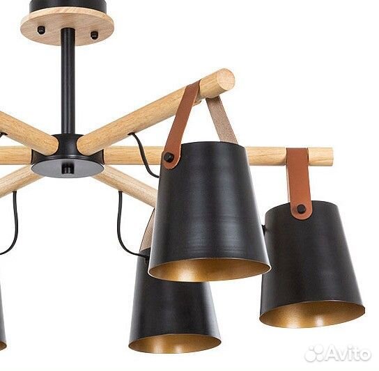 Люстра на штанге Arte Lamp Thomas A7032PL-6BK