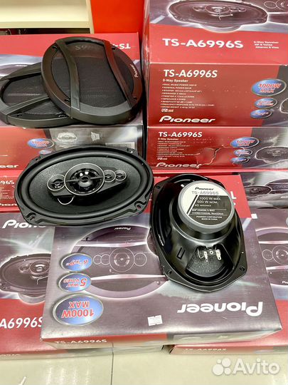 Динамики Овалы Pioneer автоколонки пионер