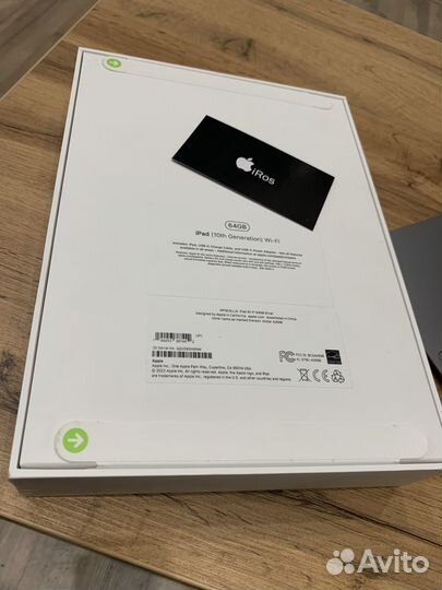 iPad 10 Gen 64GB/2022 NEW silver Wi-Fi