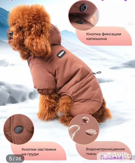 Комбинезон для собаки woofman