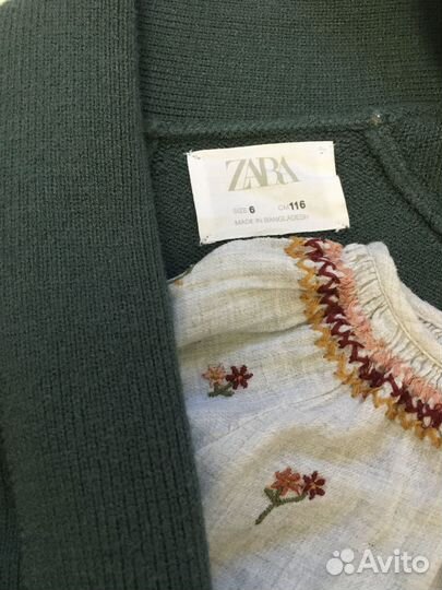 Кофта/рубашка Zara 104-110см