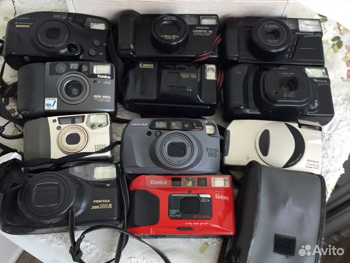 Konica; Canon; Pentax; Kyocera; Fuji