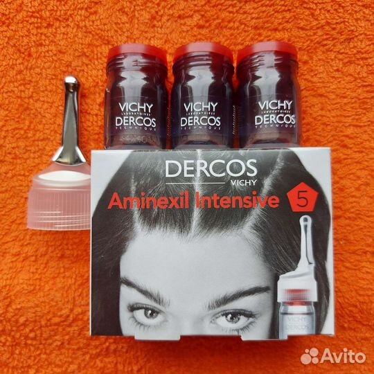 Набор Ампул для волос с насадкой vichy