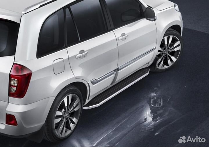 Пороги Подножки Chery Tiggo 3 2017- 