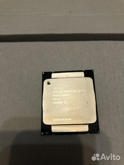 Процессор xeon 2640v3
