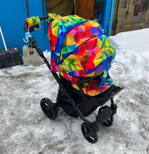 Коляска 2 в 1 adamex reggio