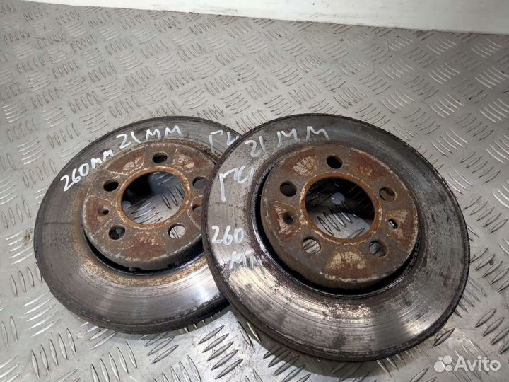 Тормозные диски передние Гольф 4