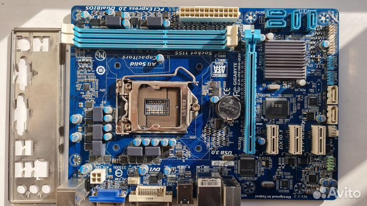 Gigabyte GA-H61MA-D3V сокет 1155