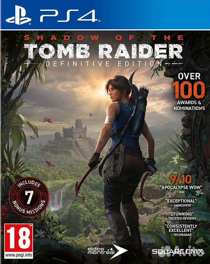PS4 Shadow of the Tomb Raider Окончательное Издани