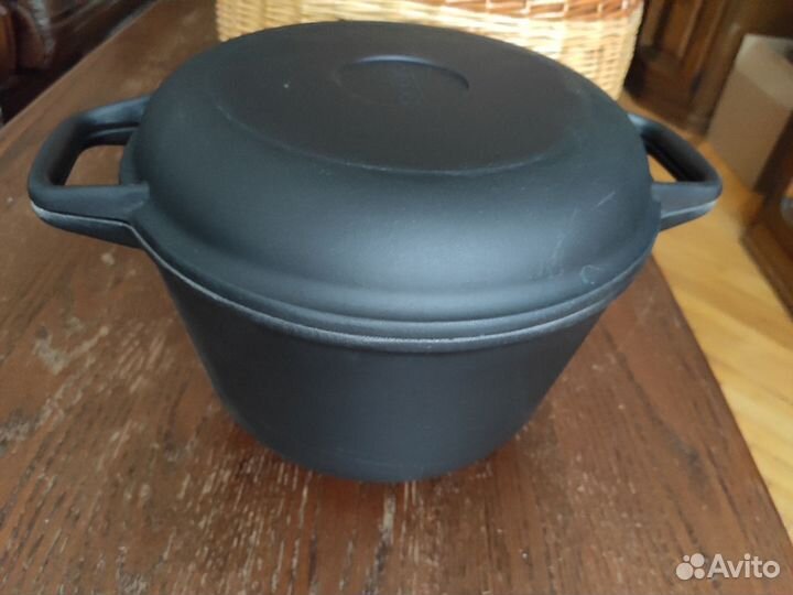 Казан- кастрюля scovo с крышкой- сковородой